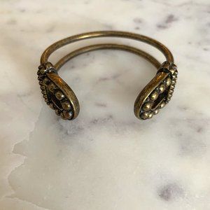 Giles & Brother Cortina Brass Cuff